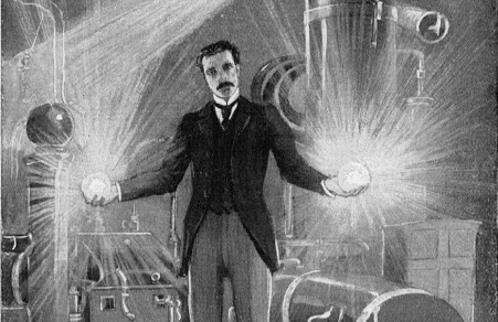 Nikola Tesla žaibai