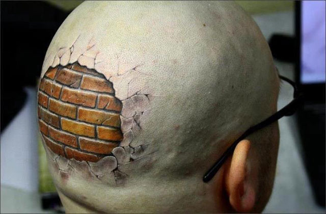 Tatuiruotė ant galvos