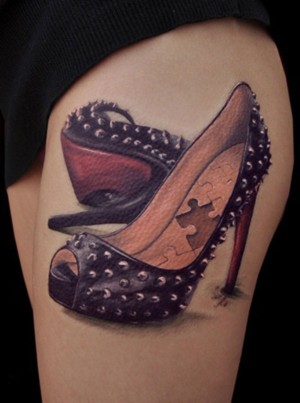 Tatuiruotė ant kojos