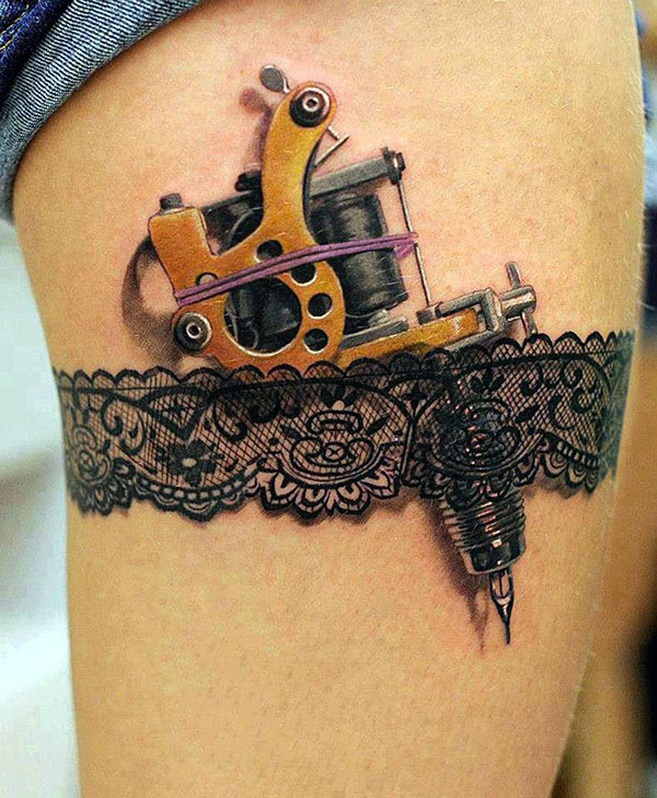 Tatuiruotė ant kojos